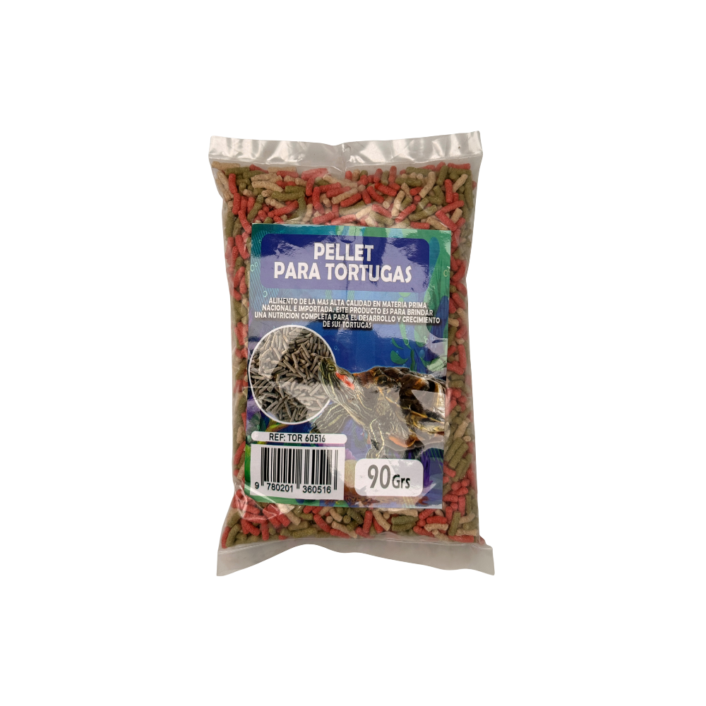 Alimento de tortuga Pellet Tricolor 90g