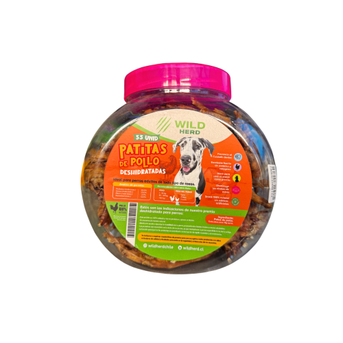 Wild Herd- Patitas de Pollo 55 unidades
