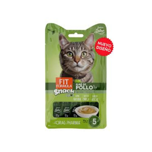 Fit Formula - Puré de Pollo 12g x5