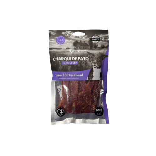 HappyPet - Charqui de Pato 100g