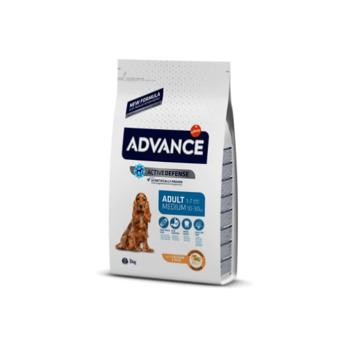 Advance - Active Defense Adult Medium Pollo y Arroz 3 kg