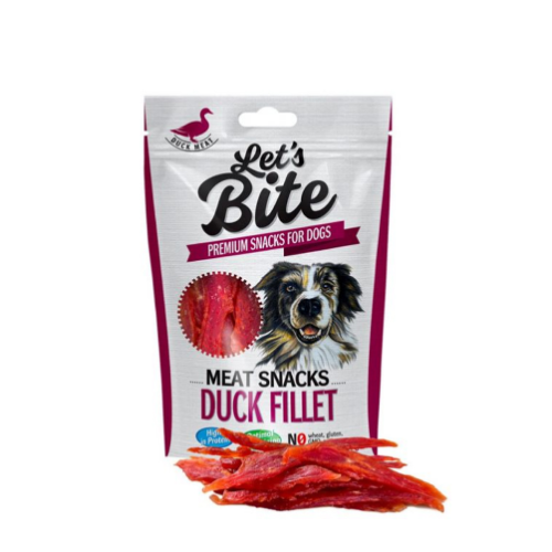 Let's Bite - Meat Snacks Duck Fillet 300g