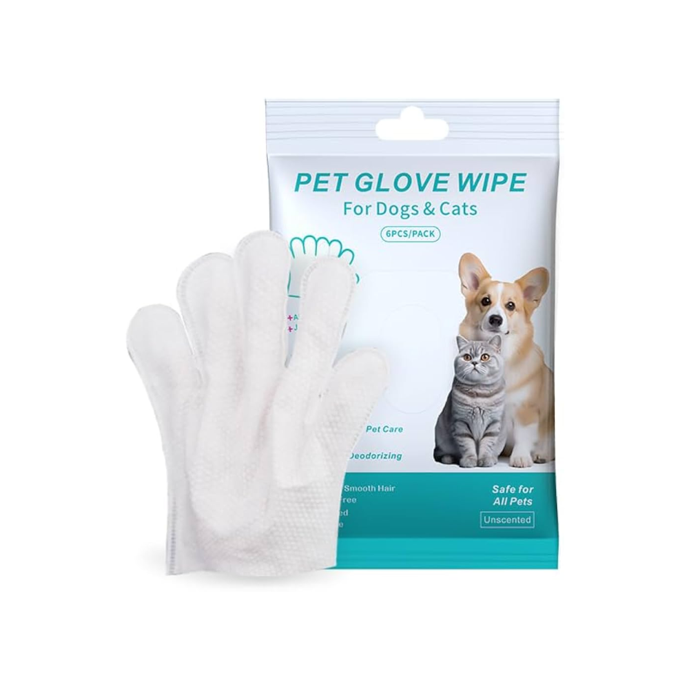 Guantes Toallitas humedas 6 unidades