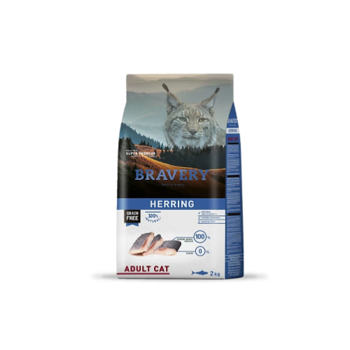 Bravery Cat - Herring Adult 2 Kg