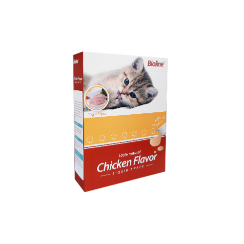 Bioline - 24 x Snack Líquido Chicken