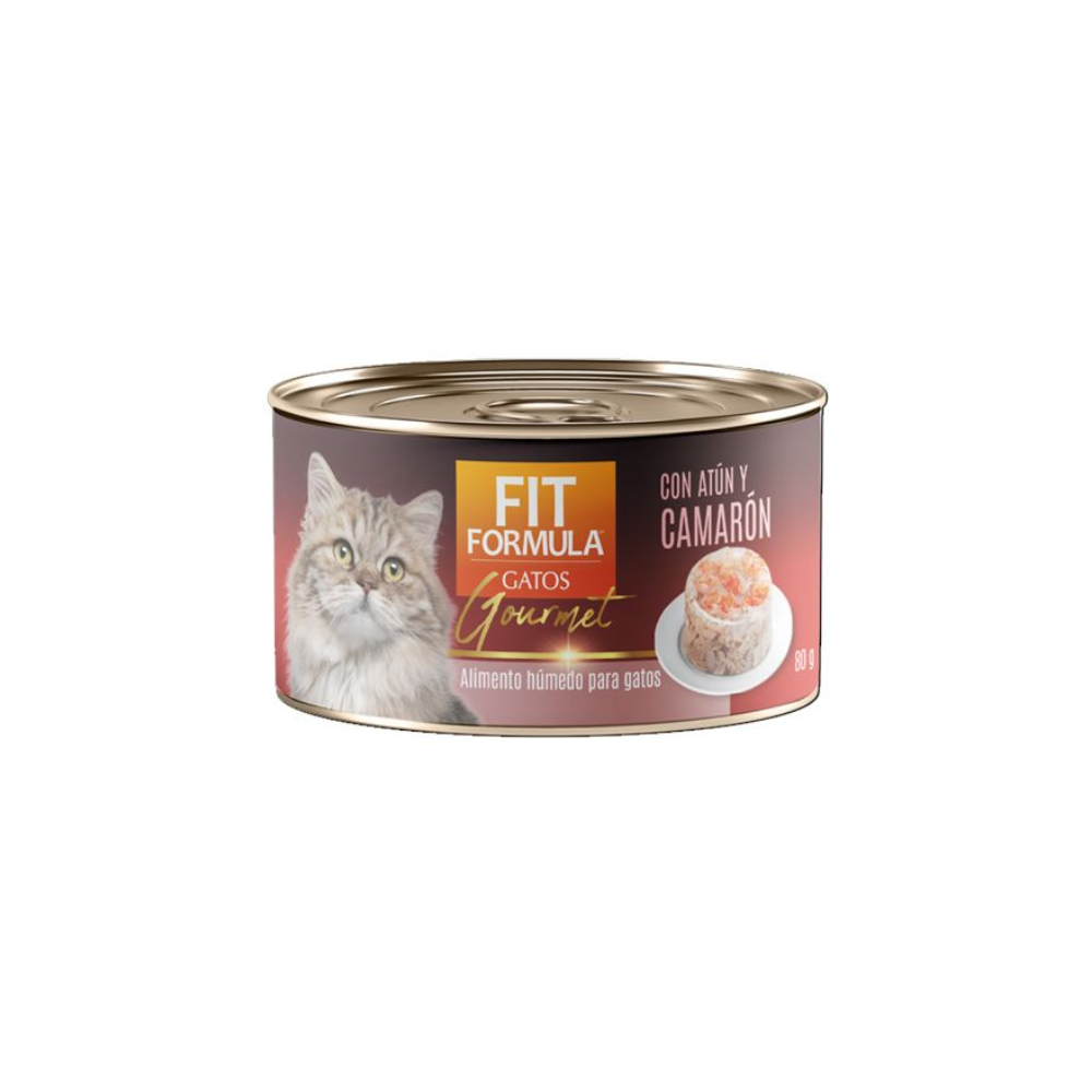 Fit Formula - Lata Con Atún y Camarón 80g