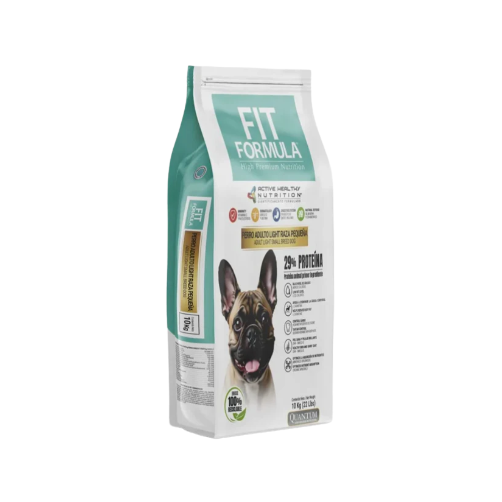 Fit Formula - Adulto Light Raza Pequeña 10 kg