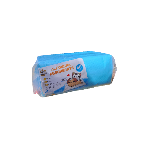 Pet Vogel - Alfombra Absorbente 40 PCs 60x60cm
