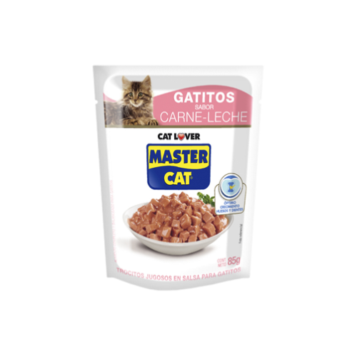 Master Cat - Sobre Sabor Carne y Leche