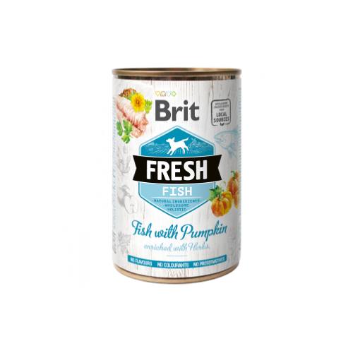 Brit - Fresh Fish with Pumpkin 400 gr