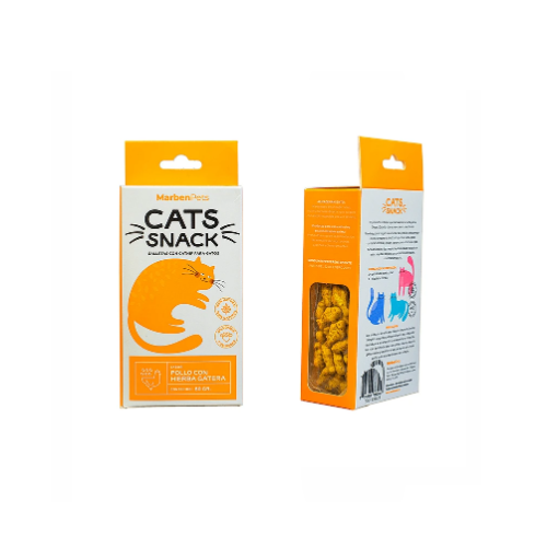 Marbenpets - Snack Pollo con Hierba Gatera 80 gr