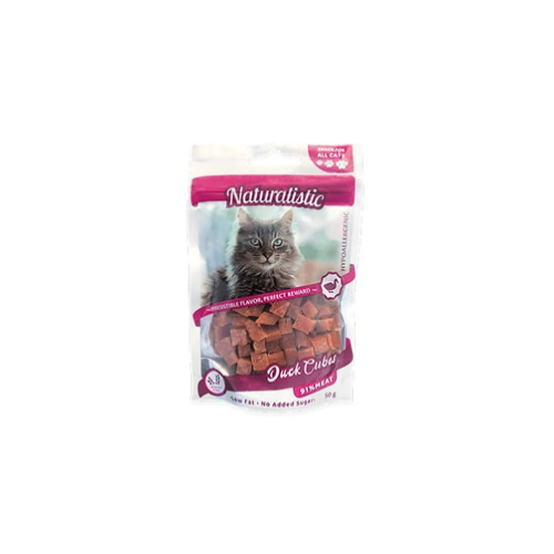 Naturalistic Cat - Duck Cubes 50 g