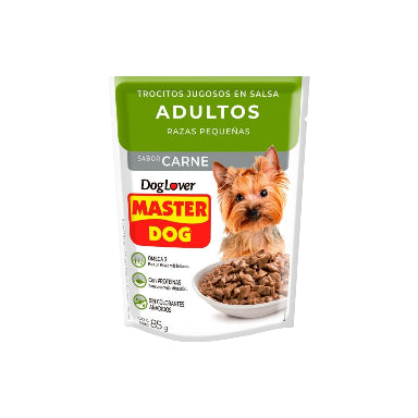 Master Dog - Sobre Adulto Raza Pequeña Carne 85 g