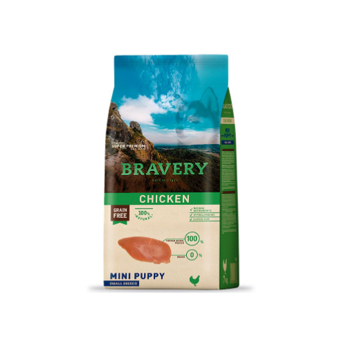 Bravery - Chicken Puppy Mini 2 kg
