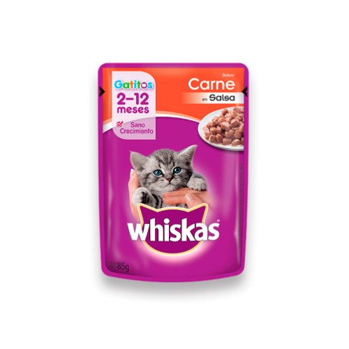 Whiskas - Sobre Gatitos Carne 85 g