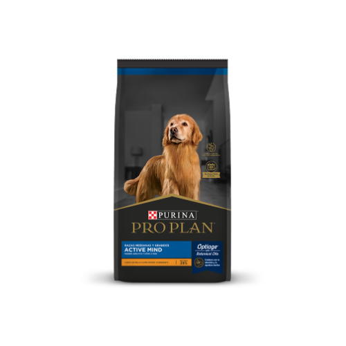 Purina - Proplan Dog Active Mind Raza Med y Gra +7 años 3 kg