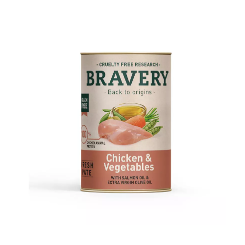 Bravery - Lata Chicken & Vegetables 290 g