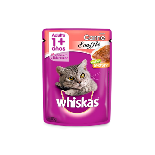 Whiskas - Sobre Adulto Carne Soufflé 85 g