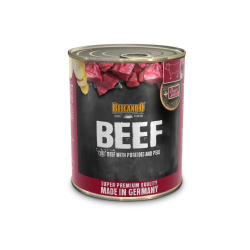 Belcando - Lata perro  Ternera Con Patatas y guisantes 800gr