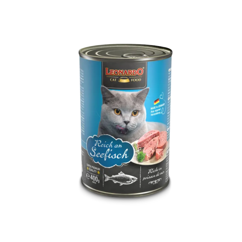 Leonardo - Rico en Pescado Marino 400g