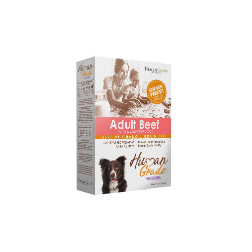 Oferta Galletas Human Grade - Adult Beef 460g