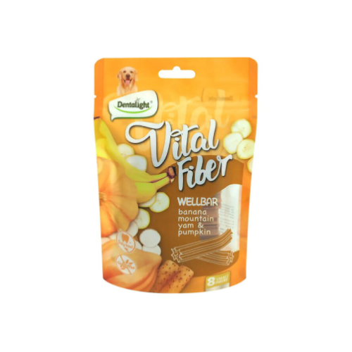 Dentaligth - Vital Fiber Wellbar Banana, Patata y Calabaza