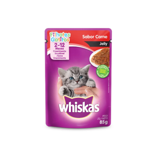 Whiskas - Sobre Gatitos Carne Jelly 85 g
