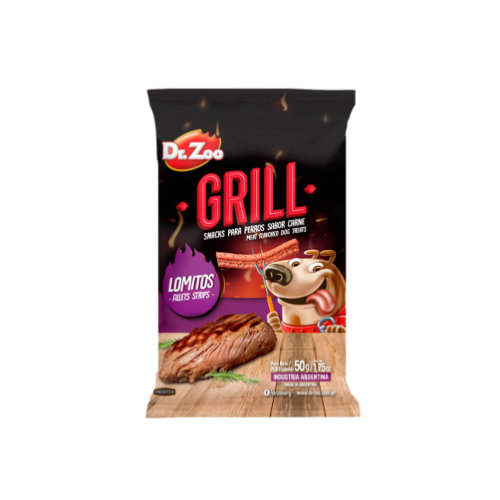 Dr. Zoo - Grill Tiras Estilo Lomito 50 gr