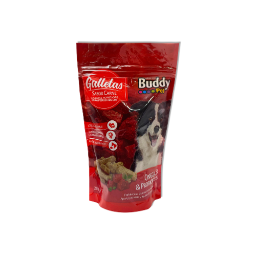 Buddy Pet - Galletas Sabor Carne 200g