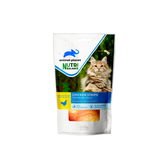 Animal Planet - Tiras de Pollo 65g