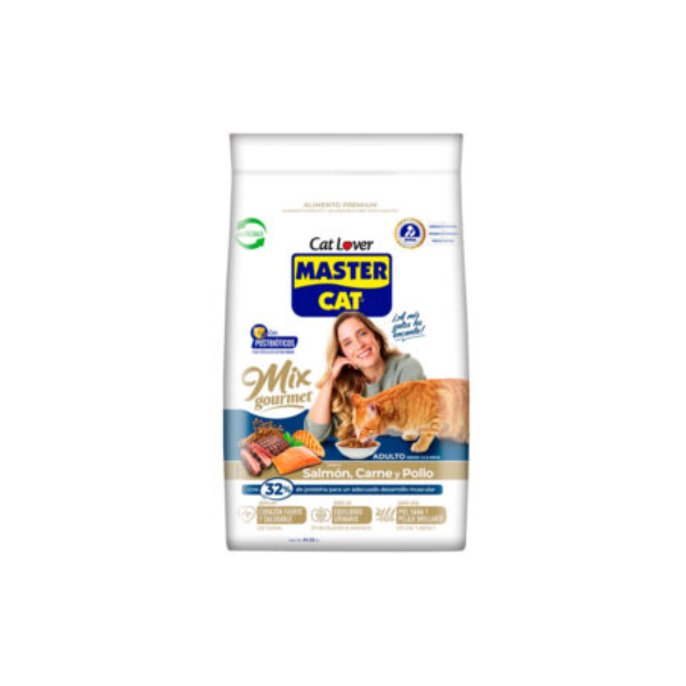 Master Cat - Adulto Mix Gourmet (Relleno) 20 kg