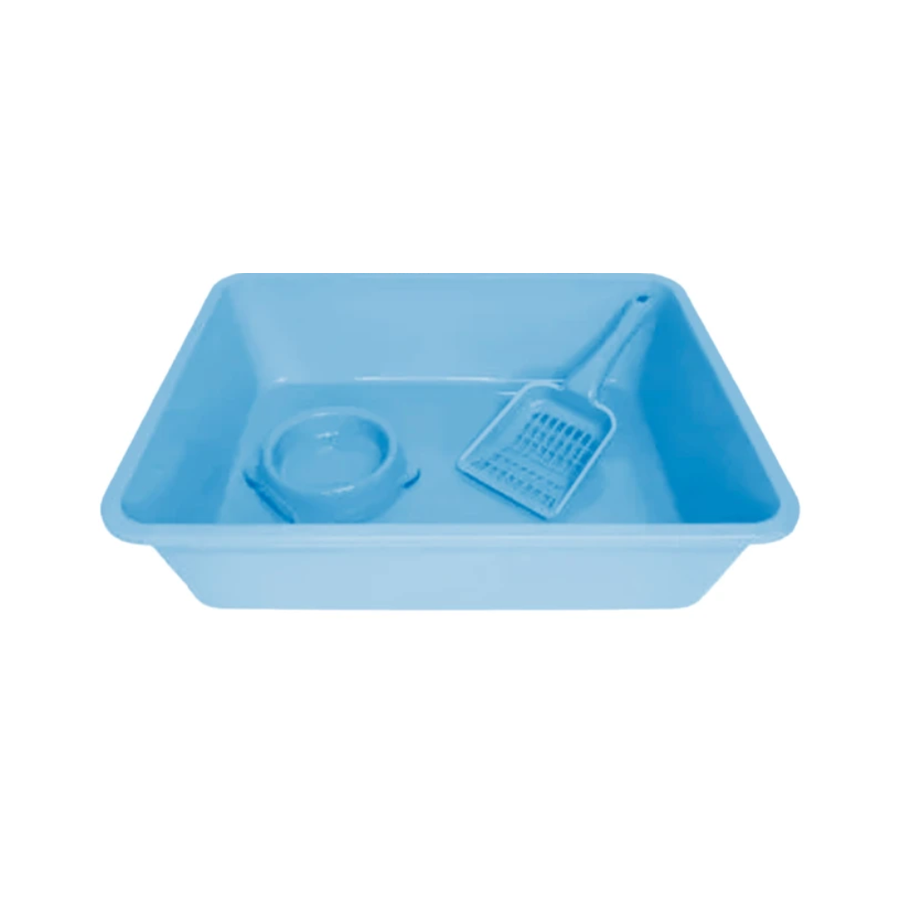 MarbenPets - Baño gato con pala y plato