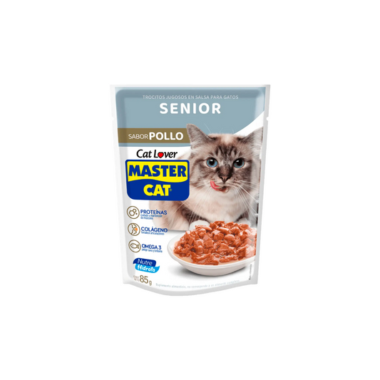 Master Cat - Sobre Senior Pollo 85 g