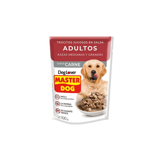 Master Dog - Sobre Adulto Carne 85 g