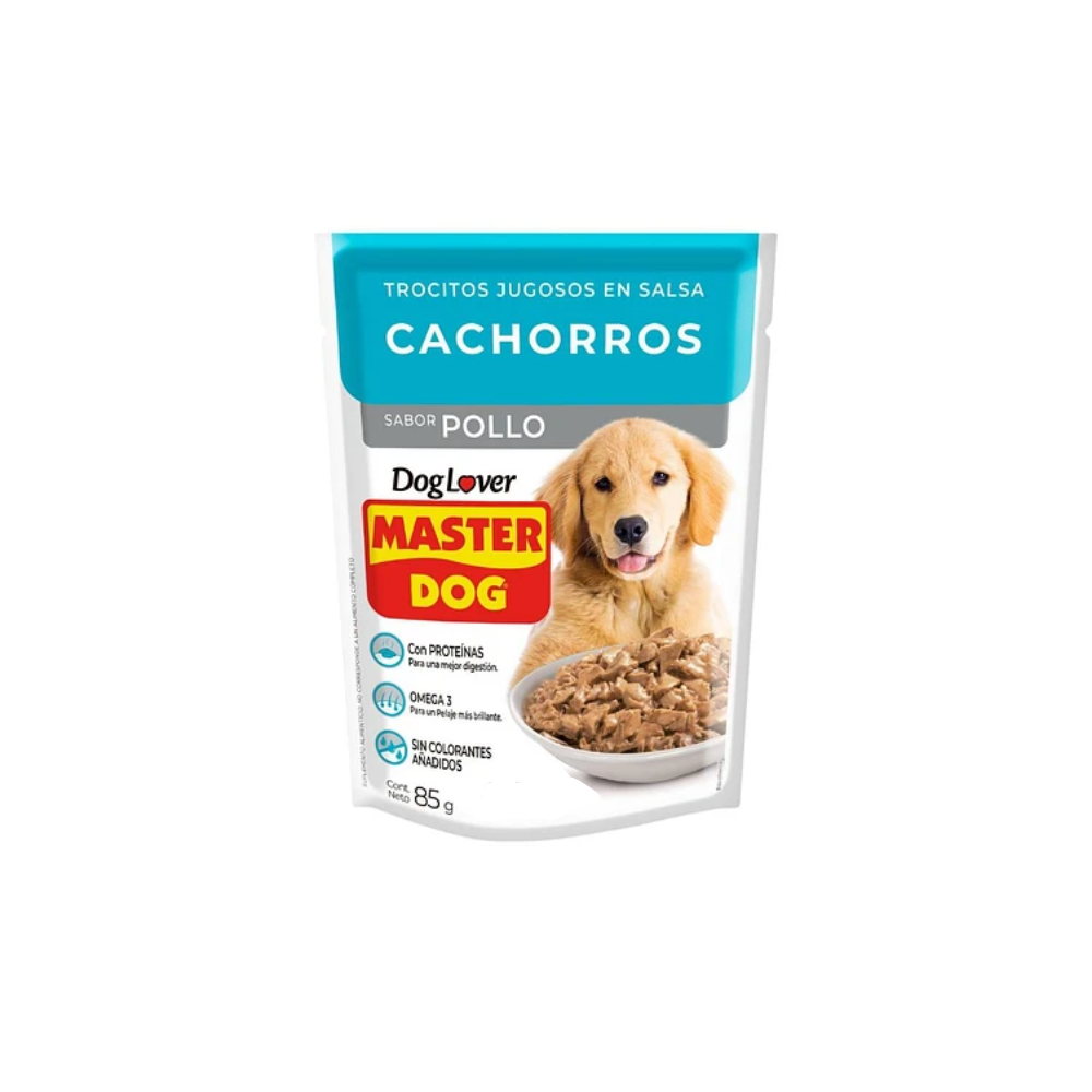 Master Dog - Sobre Cachorro Carne 85 g