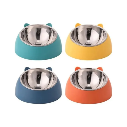 Plato de Acero Inoxidable – Diseño Orejitas