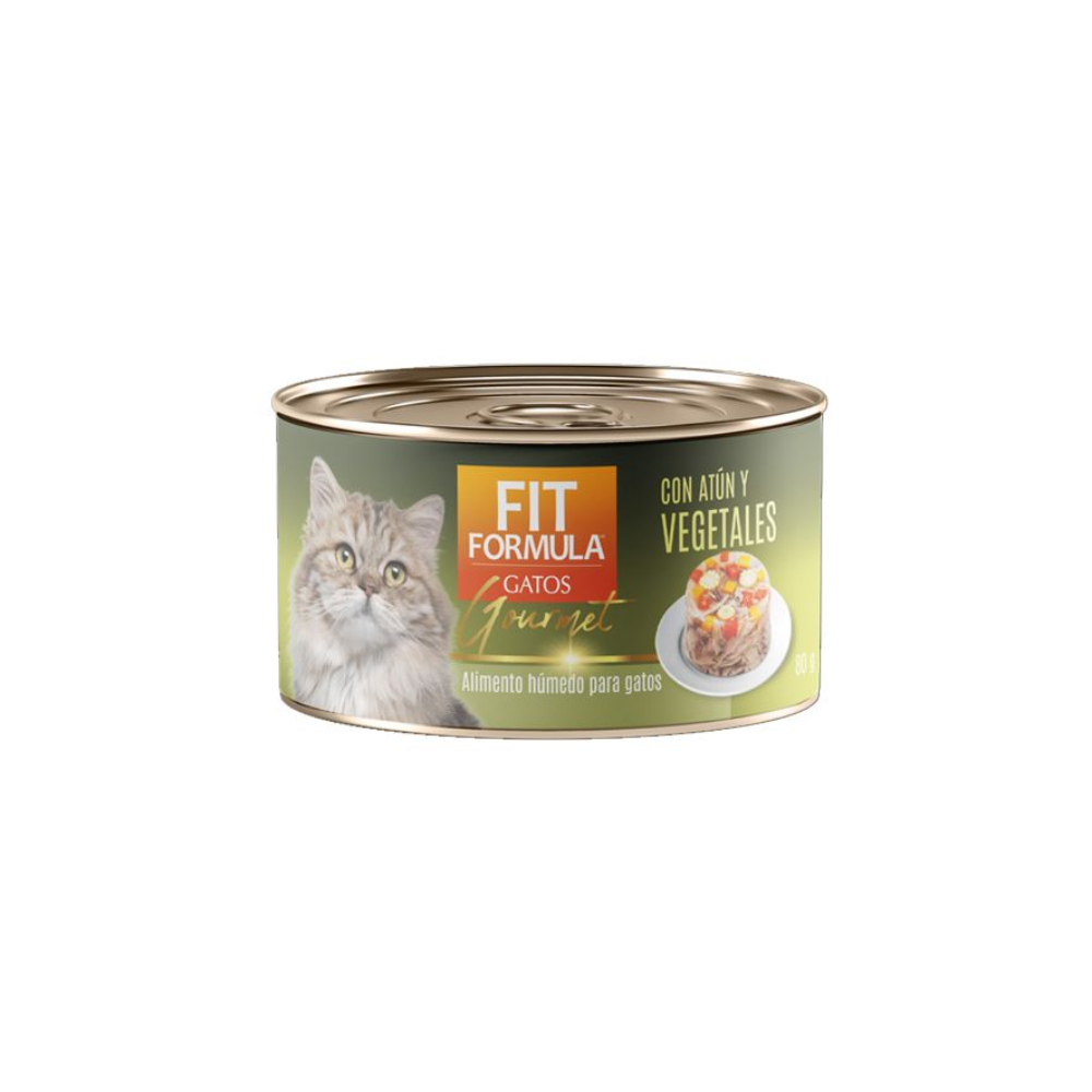 Fit Formula - Lata con Atún y Vegetales 80g