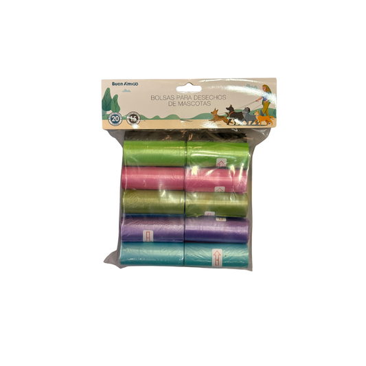 Buen Amigo - Bolsa para Desechos 20 Pcs