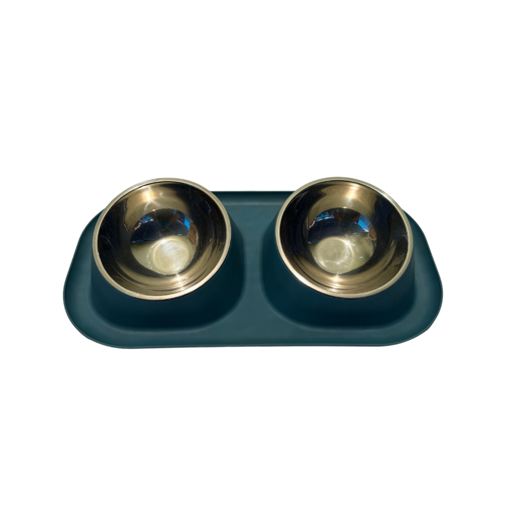 BA - Plato doble con fuentes metálicas