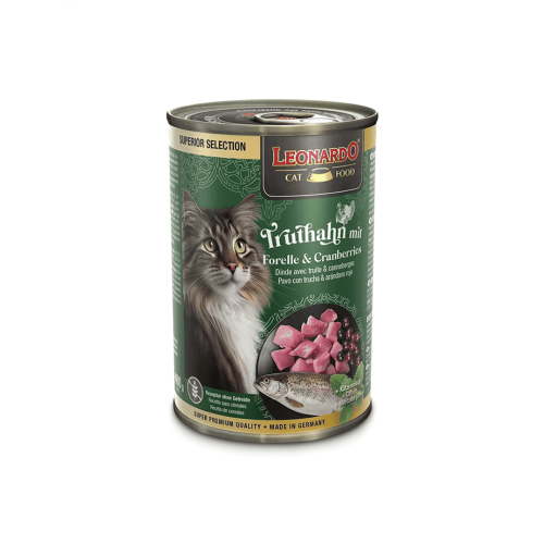 Leonardo - Pavo con trucha y arándanos rojos