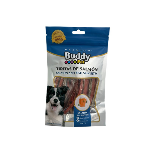 Buddy Pet - Tiritas de Salmón 100 g