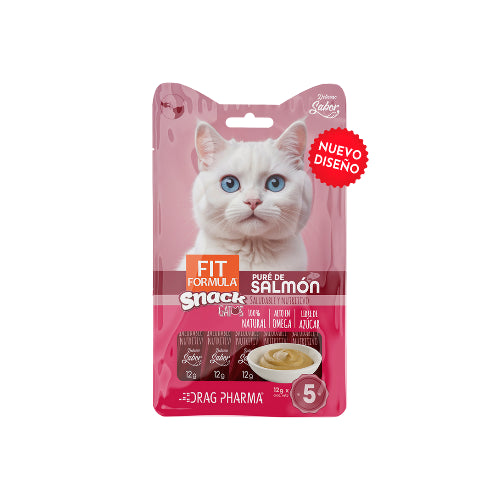 Fit Formula - Puré de Salmón 12g x5