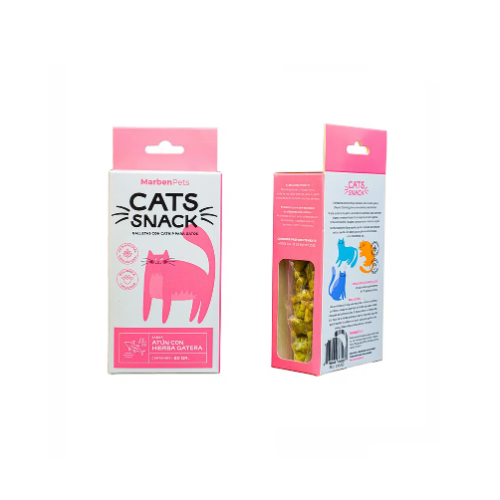 Marbenpets - Snack Atún con Hierba Gatera 80 g