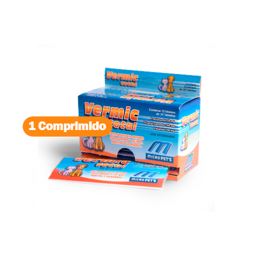 MicoPets - Vermic Total 1 Comprimido
