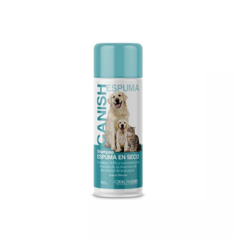 Drag Pharma - Canish Shampoo Espuma en Seco 160 g