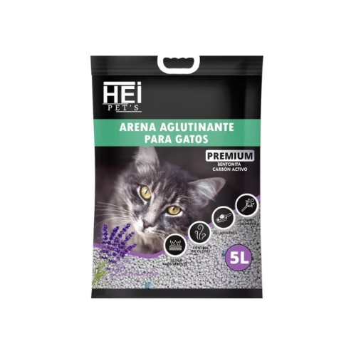 HEI PET'S - Arena Aglutinante Para Gatos Premium
