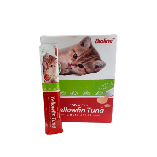 Bioline - Snack Liquido Sabor Yellowfin Tuna 1