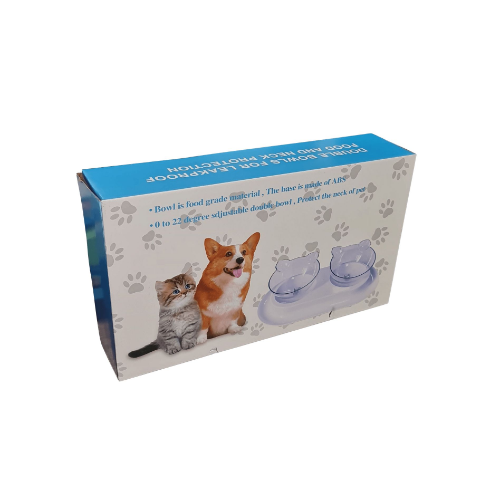 Plato doble perro y gato