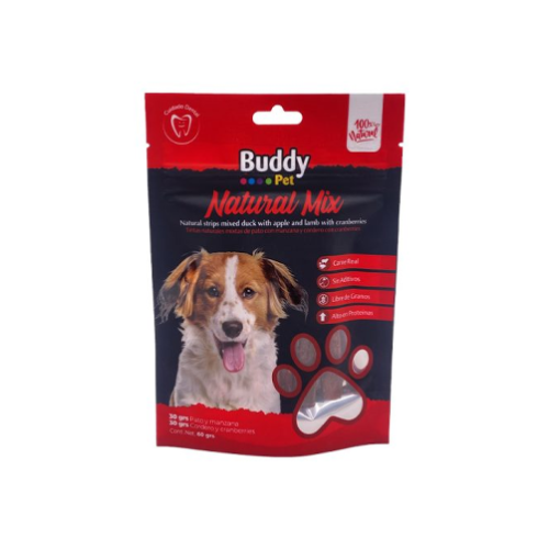 Buddy Pet - Natural Mix Pato y Cordero 60 g