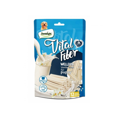 Dentaligth - Vital Fiber Wellbar Vanilla Flavour for Puppy